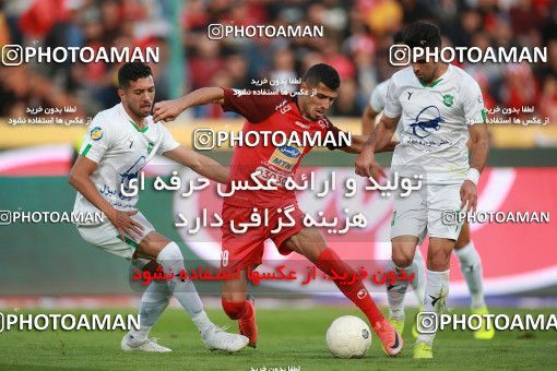 1480087, Tehran, Iran, Iran Football Pro League، Persian Gulf Cup، Week 9، First Leg، Persepolis 0 v 0 Mashin Sazi Tabriz on 2019/10/31 at Azadi Stadium