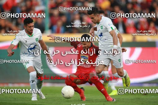 1480038, Tehran, Iran, Iran Football Pro League، Persian Gulf Cup، Week 9، First Leg، Persepolis 0 v 0 Mashin Sazi Tabriz on 2019/10/31 at Azadi Stadium