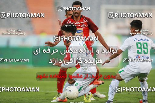 1480033, Tehran, Iran, Iran Football Pro League، Persian Gulf Cup، Week 9، First Leg، Persepolis 0 v 0 Mashin Sazi Tabriz on 2019/10/31 at Azadi Stadium
