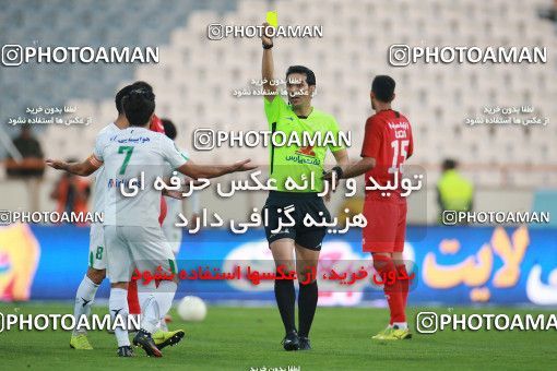 1480125, Tehran, Iran, Iran Football Pro League، Persian Gulf Cup، Week 9، First Leg، Persepolis 0 v 0 Mashin Sazi Tabriz on 2019/10/31 at Azadi Stadium