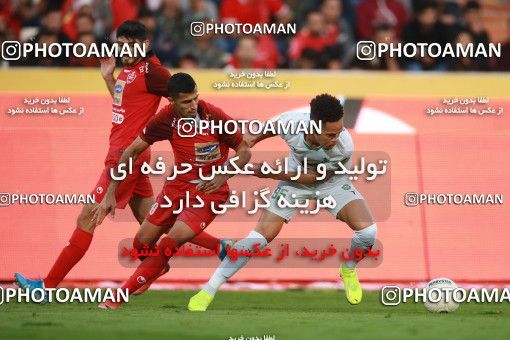 1479997, Iran Football Pro League، Persian Gulf Cup، Week 9، First Leg، 2019/10/31، Tehran، Azadi Stadium، Persepolis 0 - 0 Mashin Sazi Tabriz