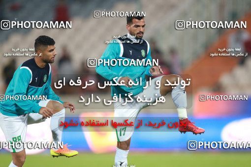1480232, Tehran, Iran, Iran Football Pro League، Persian Gulf Cup، Week 9، First Leg، Persepolis 0 v 0 Mashin Sazi Tabriz on 2019/10/31 at Azadi Stadium