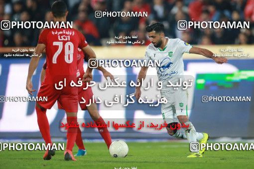 1480437, Tehran, Iran, Iran Football Pro League، Persian Gulf Cup، Week 9، First Leg، Persepolis 0 v 0 Mashin Sazi Tabriz on 2019/10/31 at Azadi Stadium