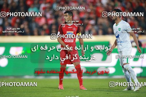 1480527, Tehran, Iran, Iran Football Pro League، Persian Gulf Cup، Week 9، First Leg، Persepolis 0 v 0 Mashin Sazi Tabriz on 2019/10/31 at Azadi Stadium