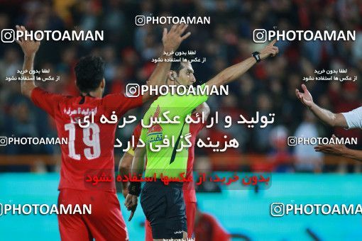 1480579, Tehran, Iran, Iran Football Pro League، Persian Gulf Cup، Week 9، First Leg، Persepolis 0 v 0 Mashin Sazi Tabriz on 2019/10/31 at Azadi Stadium