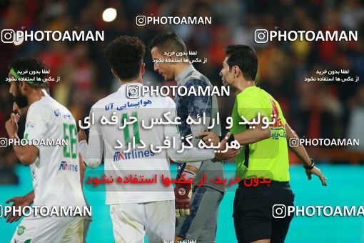 1480608, Tehran, Iran, Iran Football Pro League، Persian Gulf Cup، Week 9، First Leg، Persepolis 0 v 0 Mashin Sazi Tabriz on 2019/10/31 at Azadi Stadium
