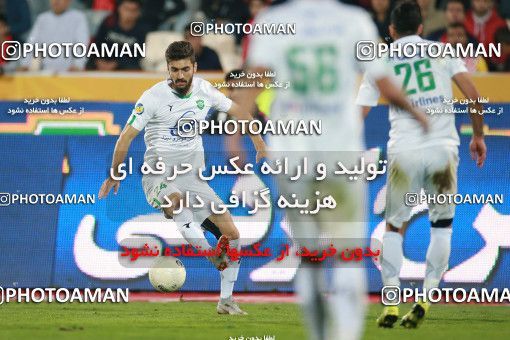 1480571, Tehran, Iran, Iran Football Pro League، Persian Gulf Cup، Week 9، First Leg، Persepolis 0 v 0 Mashin Sazi Tabriz on 2019/10/31 at Azadi Stadium