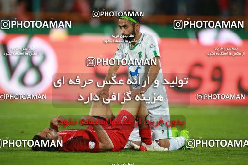 1480671, Tehran, Iran, Iran Football Pro League، Persian Gulf Cup، Week 9، First Leg، Persepolis 0 v 0 Mashin Sazi Tabriz on 2019/10/31 at Azadi Stadium