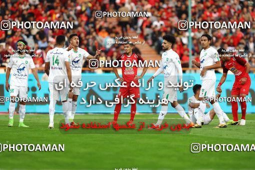 1699219, Tehran, Iran, Iran Football Pro League، Persian Gulf Cup، Week 9، First Leg، Persepolis 0 v 0 Mashin Sazi Tabriz on 2019/10/31 at Azadi Stadium
