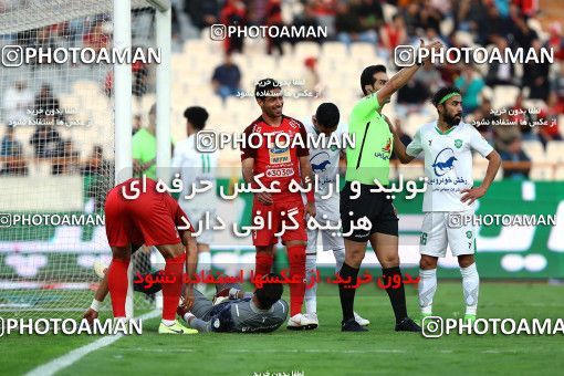 1699251, Tehran, Iran, Iran Football Pro League، Persian Gulf Cup، Week 9، First Leg، Persepolis 0 v 0 Mashin Sazi Tabriz on 2019/10/31 at Azadi Stadium