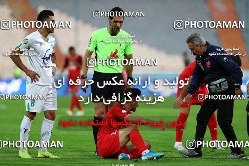 1699172, Tehran, Iran, Iran Football Pro League، Persian Gulf Cup، Week 9، First Leg، Persepolis 0 v 0 Mashin Sazi Tabriz on 2019/10/31 at Azadi Stadium