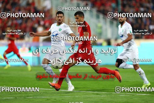 1699235, Tehran, Iran, Iran Football Pro League، Persian Gulf Cup، Week 9، First Leg، Persepolis 0 v 0 Mashin Sazi Tabriz on 2019/10/31 at Azadi Stadium