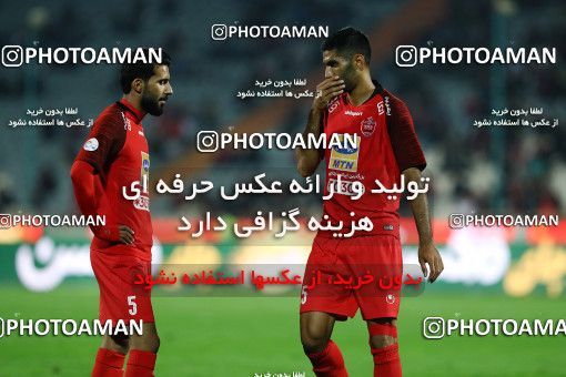 1699243, Tehran, Iran, Iran Football Pro League، Persian Gulf Cup، Week 9، First Leg، Persepolis 0 v 0 Mashin Sazi Tabriz on 2019/10/31 at Azadi Stadium