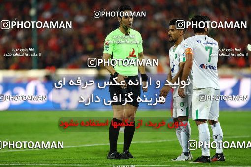 1699192, Tehran, Iran, Iran Football Pro League، Persian Gulf Cup، Week 9، First Leg، Persepolis 0 v 0 Mashin Sazi Tabriz on 2019/10/31 at Azadi Stadium