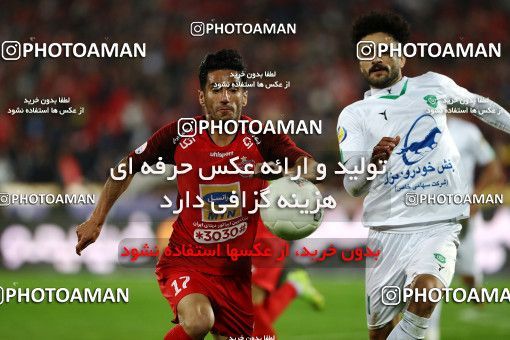 1699256, Tehran, Iran, Iran Football Pro League، Persian Gulf Cup، Week 9، First Leg، Persepolis 0 v 0 Mashin Sazi Tabriz on 2019/10/31 at Azadi Stadium