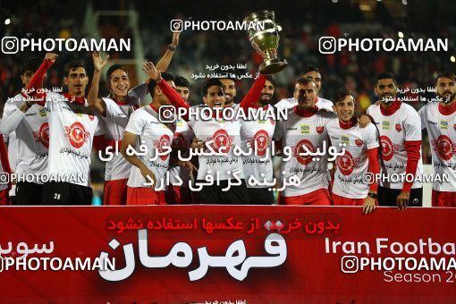 1699277, Tehran, Iran, Iran Football Pro League، Persian Gulf Cup، Week 9، First Leg، Persepolis 0 v 0 Mashin Sazi Tabriz on 2019/10/31 at Azadi Stadium
