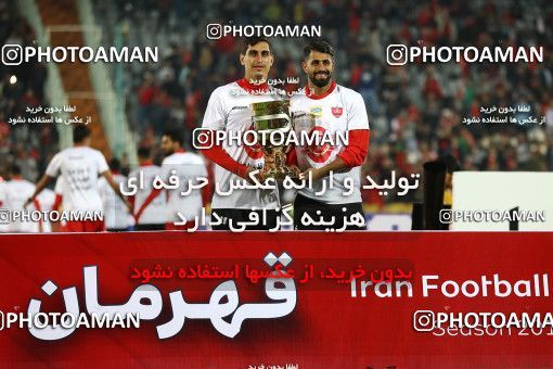 1699282, Tehran, Iran, Iran Football Pro League، Persian Gulf Cup، Week 9، First Leg، Persepolis 0 v 0 Mashin Sazi Tabriz on 2019/10/31 at Azadi Stadium