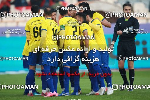 1481672, Tehran, , Iran Football Pro League، Persian Gulf Cup، Week 11، First Leg، Persepolis 0 v 1 Naft M Soleyman on 2019/11/22 at Azadi Stadium