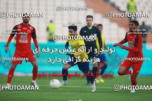 1481656, Iran Football Pro League، Persian Gulf Cup، Week 11، First Leg، 2019/11/22، Tehran، Azadi Stadium، Persepolis 0 - ۱ Naft M Soleyman