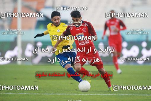 1481915, Tehran, , Iran Football Pro League، Persian Gulf Cup، Week 11، First Leg، Persepolis 0 v 1 Naft M Soleyman on 2019/11/22 at Azadi Stadium