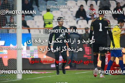 1481981, Tehran, , Iran Football Pro League، Persian Gulf Cup، Week 11، First Leg، Persepolis 0 v 1 Naft M Soleyman on 2019/11/22 at Azadi Stadium