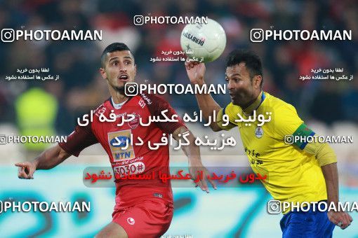 1481905, Tehran, , Iran Football Pro League، Persian Gulf Cup، Week 11، First Leg، Persepolis 0 v 1 Naft M Soleyman on 2019/11/22 at Azadi Stadium