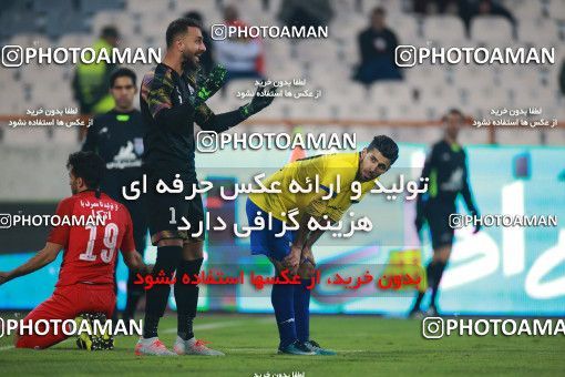 1481927, Tehran, , Iran Football Pro League، Persian Gulf Cup، Week 11، First Leg، Persepolis 0 v 1 Naft M Soleyman on 2019/11/22 at Azadi Stadium