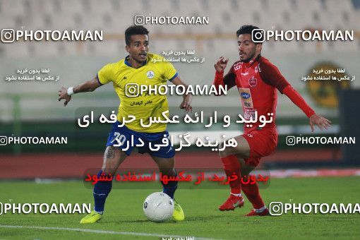 1481943, Tehran, , Iran Football Pro League، Persian Gulf Cup، Week 11، First Leg، Persepolis 0 v 1 Naft M Soleyman on 2019/11/22 at Azadi Stadium