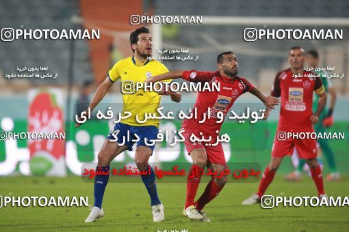 1481968, Tehran, , Iran Football Pro League، Persian Gulf Cup، Week 11، First Leg، Persepolis 0 v 1 Naft M Soleyman on 2019/11/22 at Azadi Stadium
