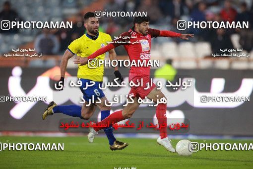 1482108, Tehran, , Iran Football Pro League، Persian Gulf Cup، Week 11، First Leg، Persepolis 0 v 1 Naft M Soleyman on 2019/11/22 at Azadi Stadium