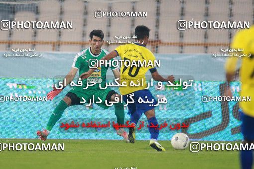 1482072, Tehran, , Iran Football Pro League، Persian Gulf Cup، Week 11، First Leg، Persepolis 0 v 1 Naft M Soleyman on 2019/11/22 at Azadi Stadium