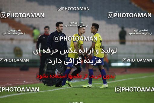 1700153, Tehran, , Iran Football Pro League، Persian Gulf Cup، Week 11، First Leg، Persepolis 0 v 1 Naft M Soleyman on 2019/11/22 at Azadi Stadium