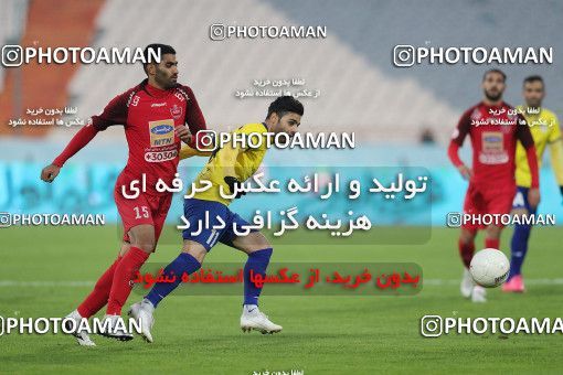 1613331, Iran Football Pro League، Persian Gulf Cup، Week 11، First Leg، 2019/11/22، Tehran، Azadi Stadium، Persepolis 0 - ۱ Naft M Soleyman