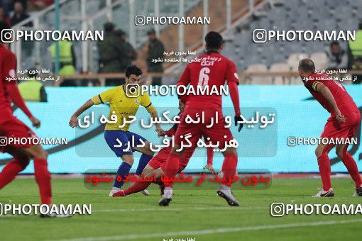 1613377, Tehran, , Iran Football Pro League، Persian Gulf Cup، Week 11، First Leg، Persepolis 0 v 1 Naft M Soleyman on 2019/11/22 at Azadi Stadium