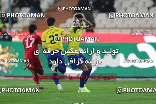 1613369, Tehran, , Iran Football Pro League، Persian Gulf Cup، Week 11، First Leg، Persepolis 0 v 1 Naft M Soleyman on 2019/11/22 at Azadi Stadium