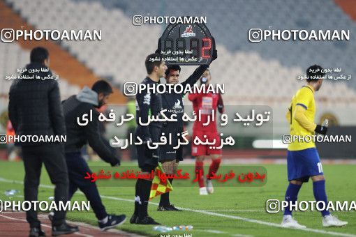 1613339, Iran Football Pro League، Persian Gulf Cup، Week 11، First Leg، 2019/11/22، Tehran، Azadi Stadium، Persepolis 0 - ۱ Naft M Soleyman