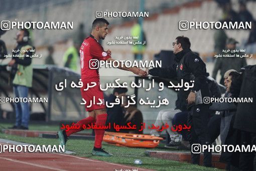 1613345, Tehran, , Iran Football Pro League، Persian Gulf Cup، Week 11، First Leg، Persepolis 0 v 1 Naft M Soleyman on 2019/11/22 at Azadi Stadium