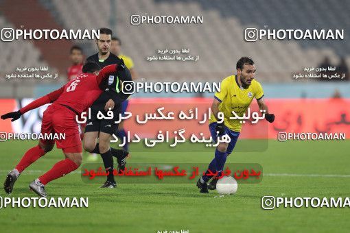1613350, Tehran, , Iran Football Pro League، Persian Gulf Cup، Week 11، First Leg، Persepolis 0 v 1 Naft M Soleyman on 2019/11/22 at Azadi Stadium