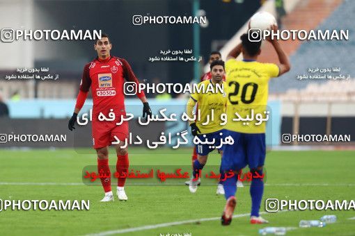 1700003, Tehran, , Iran Football Pro League، Persian Gulf Cup، Week 11، First Leg، Persepolis 0 v 1 Naft M Soleyman on 2019/11/22 at Azadi Stadium