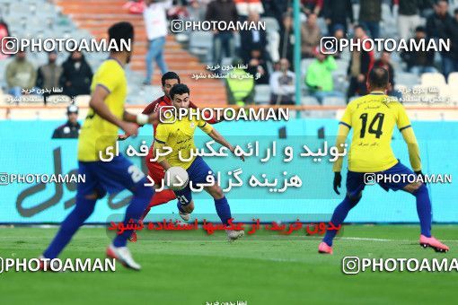1700066, Iran Football Pro League، Persian Gulf Cup، Week 11، First Leg، 2019/11/22، Tehran، Azadi Stadium، Persepolis 0 - ۱ Naft M Soleyman