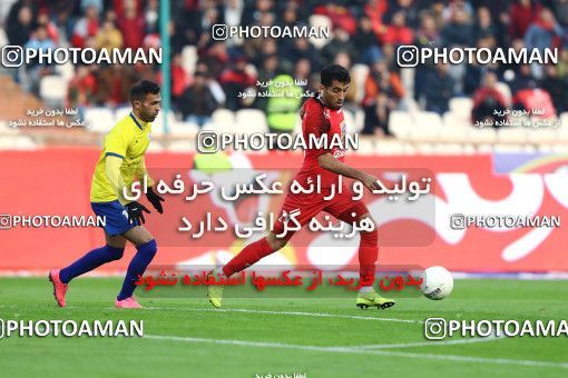 1700044, Tehran, , Iran Football Pro League، Persian Gulf Cup، Week 11، First Leg، Persepolis 0 v 1 Naft M Soleyman on 2019/11/22 at Azadi Stadium