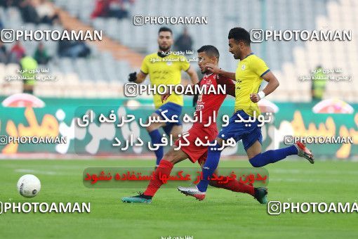 1700071, Tehran, , Iran Football Pro League، Persian Gulf Cup، Week 11، First Leg، Persepolis 0 v 1 Naft M Soleyman on 2019/11/22 at Azadi Stadium