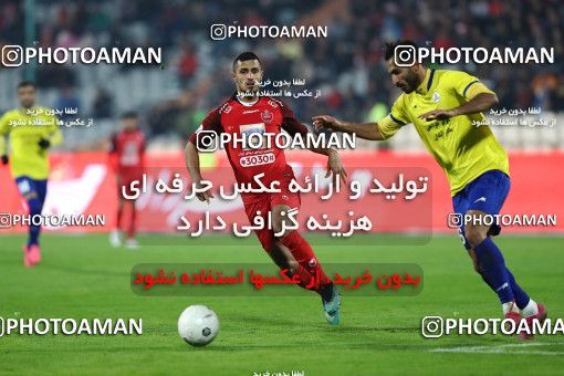 1700013, Tehran, , Iran Football Pro League، Persian Gulf Cup، Week 11، First Leg، Persepolis 0 v 1 Naft M Soleyman on 2019/11/22 at Azadi Stadium