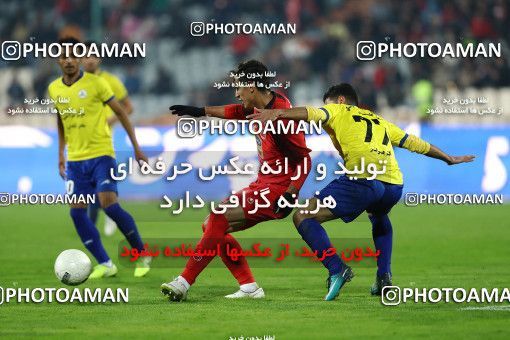 1700020, Tehran, , Iran Football Pro League، Persian Gulf Cup، Week 11، First Leg، Persepolis 0 v 1 Naft M Soleyman on 2019/11/22 at Azadi Stadium