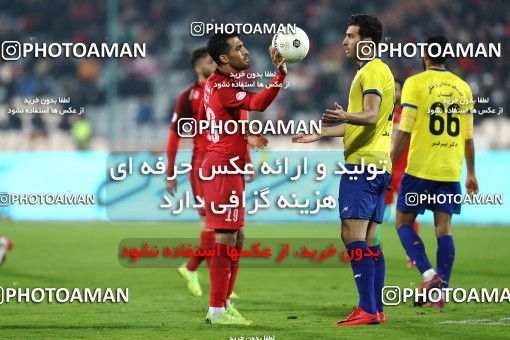1700049, Tehran, , Iran Football Pro League، Persian Gulf Cup، Week 11، First Leg، Persepolis 0 v 1 Naft M Soleyman on 2019/11/22 at Azadi Stadium