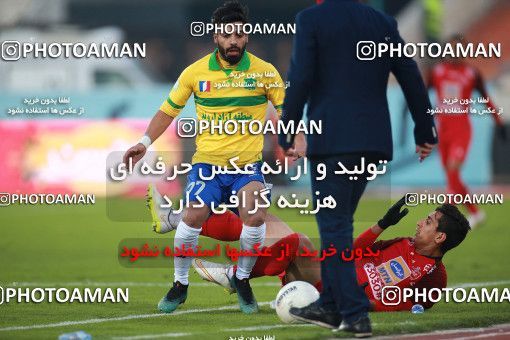 1486165, Tehran, , جام حذفی فوتبال ایران, Eighth final, Khorramshahr Cup, Persepolis 1 v 0 Sanat Naft Abadan on 2019/11/26 at Azadi Stadium