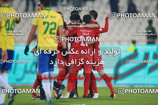 1486071, Tehran, , جام حذفی فوتبال ایران, Eighth final, Khorramshahr Cup, Persepolis 1 v 0 Sanat Naft Abadan on 2019/11/26 at Azadi Stadium