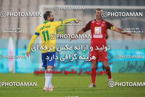 1486228, Tehran, , جام حذفی فوتبال ایران, Eighth final, Khorramshahr Cup, Persepolis 1 v 0 Sanat Naft Abadan on 2019/11/26 at Azadi Stadium