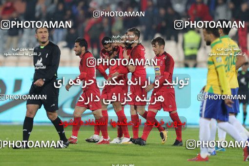 1497139, Tehran, , جام حذفی فوتبال ایران, Eighth final, Khorramshahr Cup, Persepolis 1 v 0 Sanat Naft Abadan on 2019/11/26 at Azadi Stadium