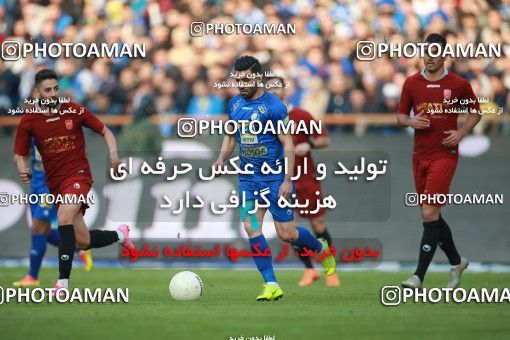 1490395, Tehran,Shahr Qods, Iran, Iran Football Pro League، Persian Gulf Cup، Week 13، First Leg، Esteghlal 1 v 0 Padideh Mashhad on 2019/12/05 at Azadi Stadium